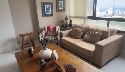 Apartamento a venda no itaigara com 2 suites vista mar e duplex