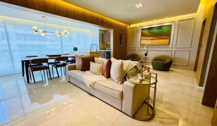 Apartamento a venda em patamares com 3 quartos com varanda gourmet no platno greenville
