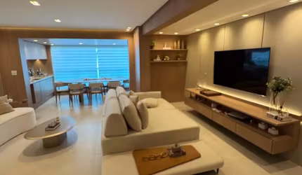 Apartamento a venda em alphaville 1 com 3 suites reformado no mansão reserva real