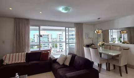 Apartamento a venda em alphaville 1 com 4 quartos varanda gourmet e armarios