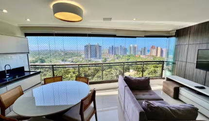 Apartamento a venda em patamares com 3 quartos mobiliado e vista mar no colina A