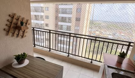 Apartamento para locação com 3 quartos mobiliado e varanda gourmet no stupendo piatã