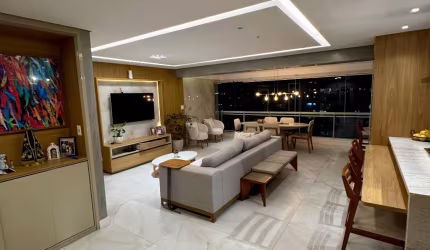 Apartamento a venda no ludco greenville com 3 suites mobiliado e gabinete em patamares