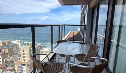Apartamento a venda no nau barra com 2 quartos com vista mar