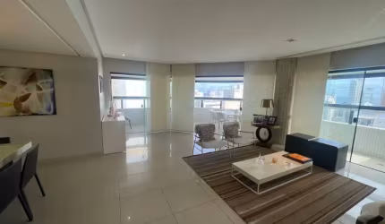 Apartamento a venda no jardim apipema com 4 suites nascente e vista mar