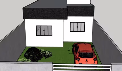 Casa à venda em Serra-ES, bairro Praiamar: 2 quartos, 1 sala, 1 banheiro, 2 vagas de garagem, 70m² de área. Confira!
