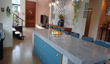 Casa a venda no Condomínio Soleil Piracicaba, 4 quartos, 3 suítes, 2 vagas, no bairro Ondas em Piracicaba - SP