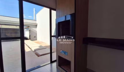 Casa a venda, 3 quartos, 1 suíte, 2 vagas, no bairro Água Branca em Piracicaba - SP