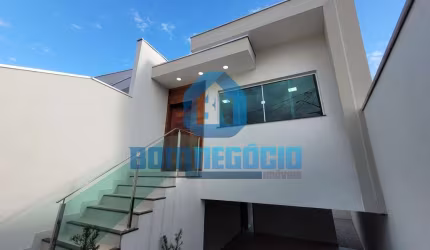 Casa com 3 quartos, 3 banheiros e área gourmet à venda, CASTANHEIRAS II, GOVERNADOR VALADARES - MG