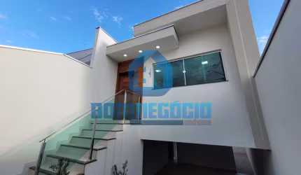 Casa com 3 quartos, 3 banheiros e área gourmet à venda, CASTANHEIRAS II, GOVERNADOR VALADARES - MG