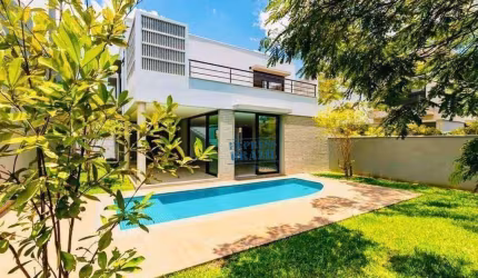 Casa com piscina privativa em condomínio fechado, à venda por R$ 5.950.000 em Moema, São Paulo/SP