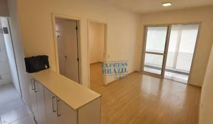 Na Divisa do Brooklin c/ Vila Olímpia - 1 dorm, 1 vaga - lazer completo - Agende sua Visita!