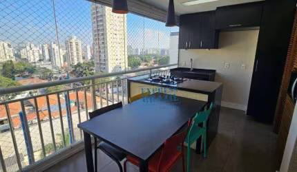 Semi-mobiliado - 2 dorms sendo 1 suíte - 1 vaga - ar condicionado - Lazer - Agende sua Visita!!!