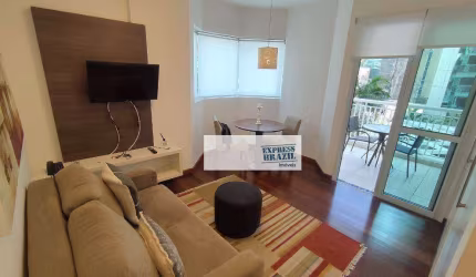 Excelente Localização - Prédio de Alto Padrão - 1 dorm 1 vaga - arrumação diária - Agende sua Visita!!!