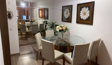 Venda de Apartamento de Luxo em Praia Grande-SP, no Bairro Tupi - 3 Quartos, 1 Suíte, 2 Salas, 2 Banheiros e 1 Vaga de Garagem - 115,28 m²
