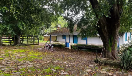 Luziania 21 alqueires. 10 km de chão. 13 divisões de pasto. Toda na aroeira e arame liso. 1 mina. Cerca de divisa toda no arame liso com 7 fio de aram