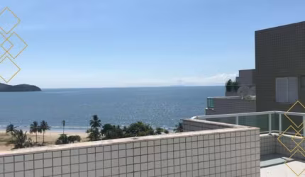 Cobertura de luxo no Indaiá, Caraguatatuba-SP: 3 quartos, 2 suítes, 2 salas, 3 banheiros, 2 vagas, 168,84 m².