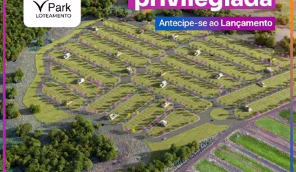 Breve Lançamento V Park Loteamento Lotes a partir de 160m2 Residenciais, Otima Localização