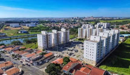 Apartamento à venda em Hortolândia-SP, Jardim Santa Clara do Lago II: 2 quartos, 2 salas, 1 banheiro, 1 vaga, 56m²