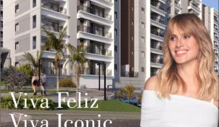 Apartamento à venda em Bragança Paulista-SP: 1 quarto, 1 suíte, 2 salas e 1 vaga no Condomínio Fazenda Santa Petronilla!