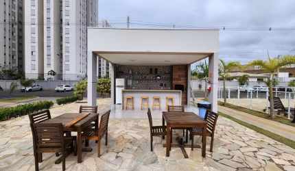 Apartamento à venda em Hortolândia-SP, Loteamento Adventista Campineiro: 2 quartos, 1 suíte, 1 sala, 2 banheiros, garagem, 52,71 m²!