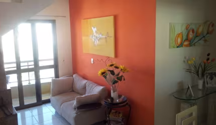 Cobertura de alto padrão à venda em São José dos Campos-SP, no bairro Parque Residencial Aquarius: 3 quartos, 1 suíte, 2 salas, 2 banheiros, 3 vagas, 153,23 m².