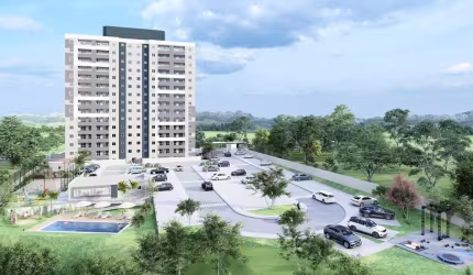 Apartamento à venda em Lorena-SP, 2 quartos, 2 salas, 1 banheiro, 1 vaga, 57,46 m² na Cidade Industrial.