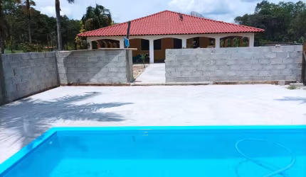 Chácara 30.000 Casa Térrea 2 Dorms, Banheiro, Sala, Cozinha, Piscina