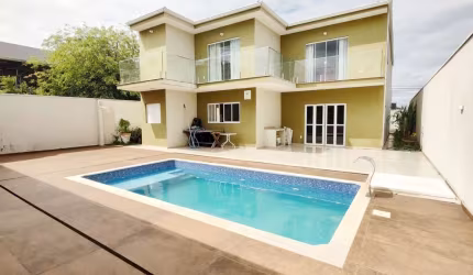 Casa Duplex 500m2 4 Dorms 2 Suítes c/ Varandas,3 Salas,4 Vagas, Piscina com cascata, cromoterapia, Área gourmet com churrasqueira, forno a lenha, ilha