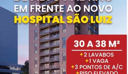 Salas Comerciais de 30m2 a 32m2, 2 Lavabos, 1 Vaga, 3 Pontos de A/C, Ótima Localização, Auditório, Sala de Reunião, Hall de Entrada