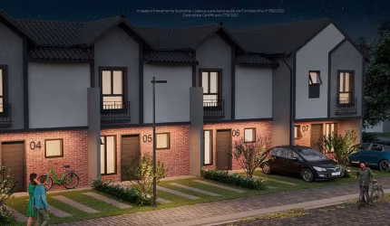 Breve Lançamento Bliss Lake, Casas Sobrados de 65,6m² a 73,4m², 2 e 3 Dormitórios, 2 Vagas, 2 Banheiros, Quintal, Lazer Completo, Ótima Localização