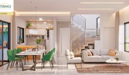 Lançamento La Terrace, Casas Triplex com 150m2, 3 Dormitórios, 1 Suíte Master, Cozinha Americana, Varanda Ampla, Área de Lazer, Ótima Localização