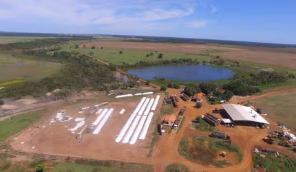 Fazenda 1367 Alqueires, 2500 Hectares, 2736 Hectares, Rico em Água, Curral, Barracão, Casa Sede, Alojamentos, Dupla Aptidão, Ótima Localização