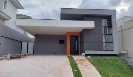 Casa 200m2 no Condomínio Swiss Park Lauerz, 3 Suítes, 1 Suíte Master, 4 Vagas de Garagem, Área Gourmet com Piscina, Escritório, Área de Lazer Completa