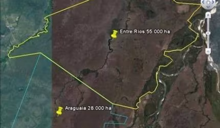 Fazenda 34.440 Alqueires, Rica em Água com 40 Represas, 40 Lagos e Rio Cortando a Propriedade, Casa Sede, 2 Casas de Caseiros, Depósito, Barracão