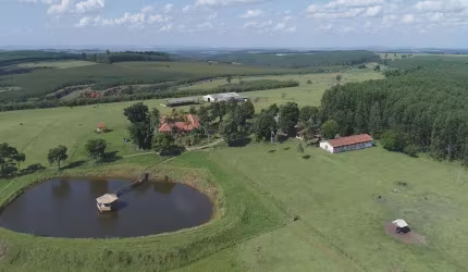 Fazenda 97 Alqueires, Boa de Água com Várias Nascentes e Lago, Casa Sede Com + de 1.000m², 4 Suítes, Despensa, 3 Casas Caseiro, 3 Barracõs, Curral