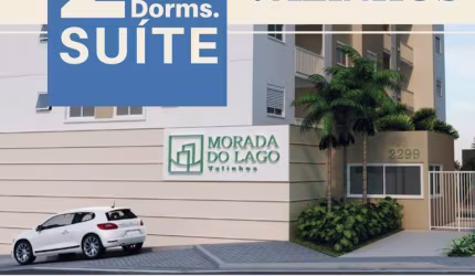 Breve Lançamento Morada do Lago Aptos 47,32m2 a 65,65m2, Área de Lazer Completa, 1 Vaga de Garagem, 5 Tipos de Plantas