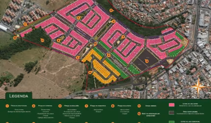 Lançamento Smart Urba Bairro Planejado Lotes Partir de 126m2,Não Precisa Comprovar Renda,ITBI  Registro Gratis,Entrada de 10% e Saldo em ate 144X