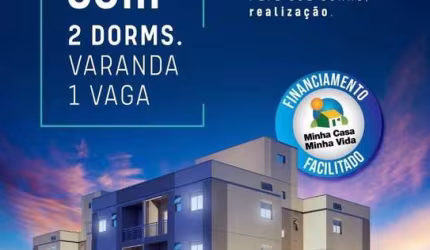 Portal do Graminha Aptos 50,59 e 75m2 2 Dorms,Sacada,1 Vaga,Prep p/Ar Cond,PlayGround,Bicicletário