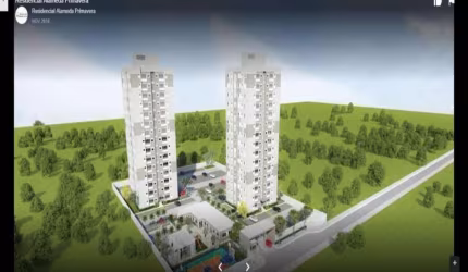 Residencial Alameda Primavera Aptos 56m2 2 Dorms 1 Vaga e Lazer Completo