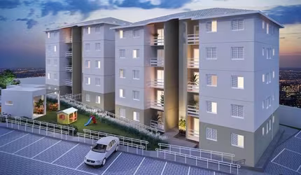 Vistta Vila União Apto 48,45 2 Dorms,Sala,Cozinha,Banheiro,Varanda