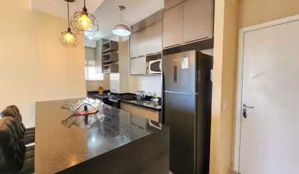 Apartamento à venda em Sumaré-SP: 2 quartos, 1 suíte, 2 salas, 2 banheiros, 2 vagas de garagem no Condomínio Residencial Viva Vista