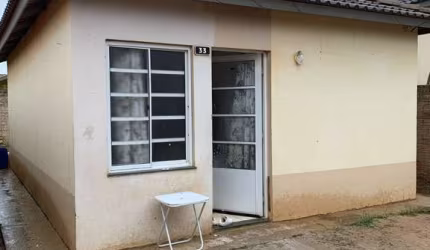 Imperdível! Casa à venda em Tatuí-SP, Residencial Vida Nova, 2 quartos, 1 sala, 1 banheiro, 1 vaga de garagem, 46m²!