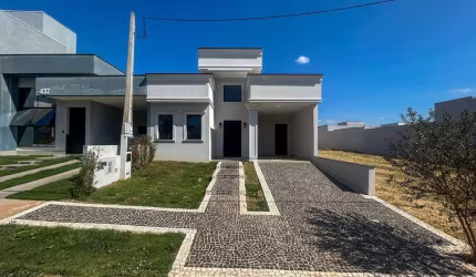 Casa em Condomínio de Alto Padrão em Paulínia-SP, Vila Monte Alegre: 3 Quartos, 1 Suíte, 3 Salas, 2 Banheiros e 4 Vagas.