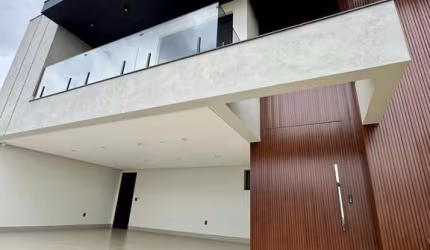 Casa de Alto Padrão à Venda no Chácaras Caiçaras – 5 Suítes, Piscina e