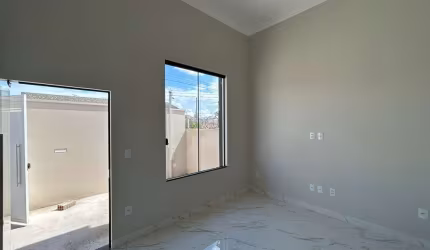 Casa Nova no Jardim Panorâmico – 3 Quartos, Suíte e Acabamento Moderno