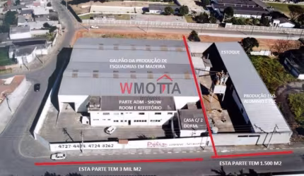 Galpão Comercial de Alto Padrão na Vila Cecília - Mogi das Cruzes-SP: 3 Salas, 14 Banheiros, 8 Vagas - Imperdível!