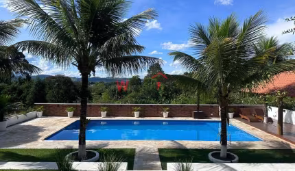 Chacara a venda com 36.000m², com piscina, 4 belíssimas suítes em Mogi das Cruzes