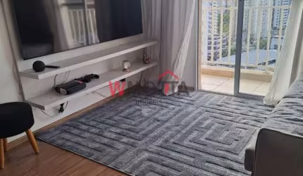 Apartamento à venda em Vila Mogilar, Mogi das Cruzes-SP: 3 quartos, 1 suíte, 2 salas, 2 banheiros, 2 vagas, 70m².