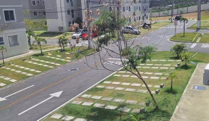 Apartamento para Locação em Camaçari, Nova Abrantes (Abrantes), 2 dormitórios, 1 banheiro, 1 vaga